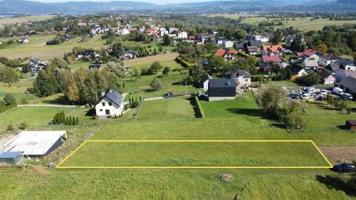 Działka budowlana 891 m Lipowa Blisko Żywca