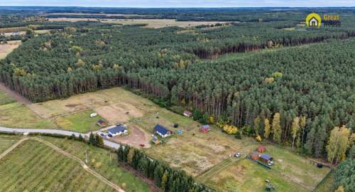Działka z sielskim klimatem pod zabudowę Korzenno