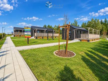 Wynki 3 domki z działką Sauna