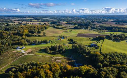 Działka 2650 m z rozpoczętą budową Częstocin