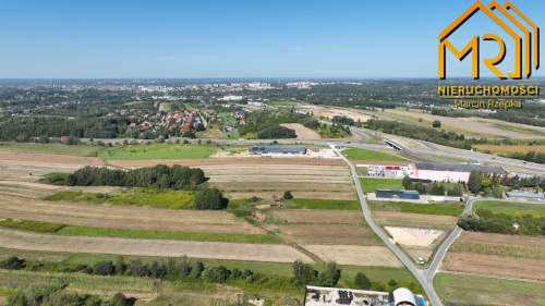 Działka usługowo-produkcyjna 3462 m   przy granic