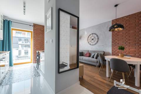 2 pokoje Apartamenty Novum Rakowicka Balkon