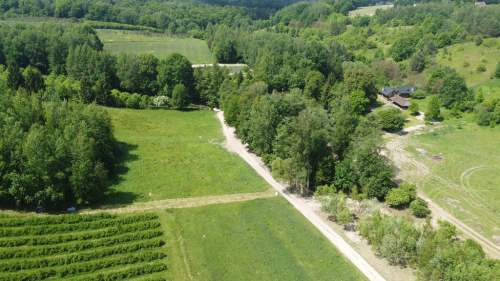 Działka 3580 m2 w Kazimierzu Dolnym 4 km od rynku.