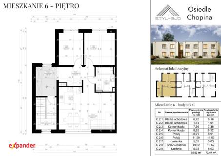 Nowoczesne apartamenty przy ul. Chopina - Częstochowa, Stradom