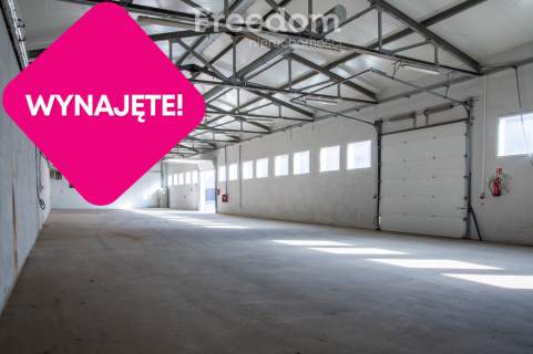 Hala/magazyn na wynajem o pow. 488,18 m2-Radom