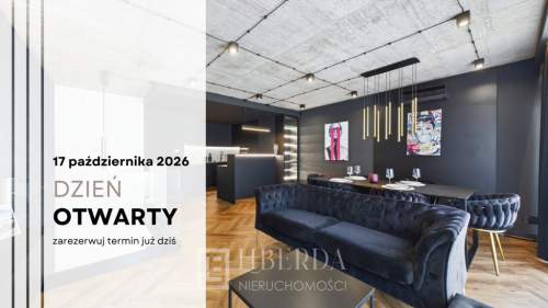 Dwupoziomowy apartament - 2 balkony - taras na dachu
