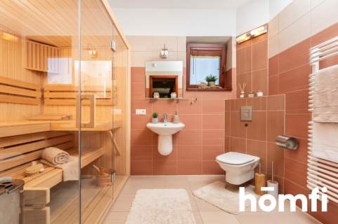 DUŻA DZIAŁKA 30 AR SAUNA 5 POKOI GARAŻ