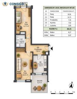 2pokoje jasna kuchnia balkon m. postojowe