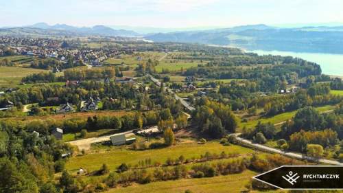 DZIAŁKA Z WIDOKIEM NA TATRY, GORCE I JEZIORO CZORSZTYŃSKIE, MANIOWY