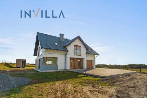 Nowy dom na dużej działce 177 m powierzchni