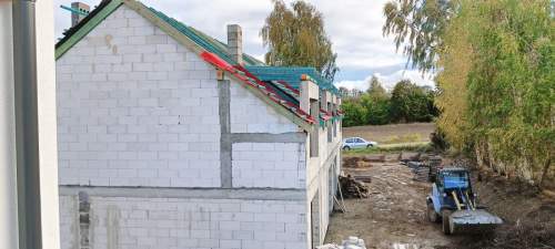 Dwupoziomowe, SZEREG, 81 m2, z ogrodem
