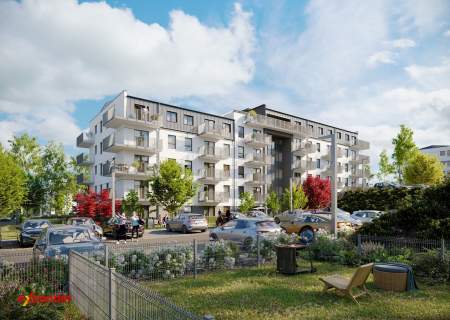 4 pokoje z dużym balkonem Gdańsk Południe 63,42 m