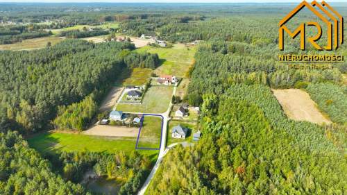 Działka budowlana w Pogórskiej Woli, gmina Skrzysz