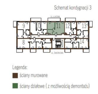 Nowe mieszkanie 46,75m2 1 balkon 9,60m2