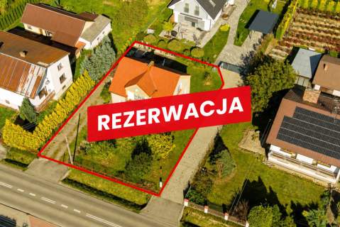 Dom 80 m Działka 6,5 ara Łęg Tarnowski / 1 km od Tarnowa
