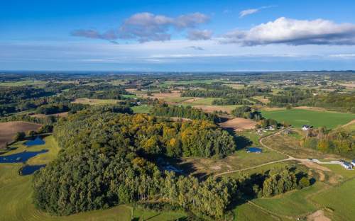 Działka 2650 m z rozpoczętą budową Częstocin