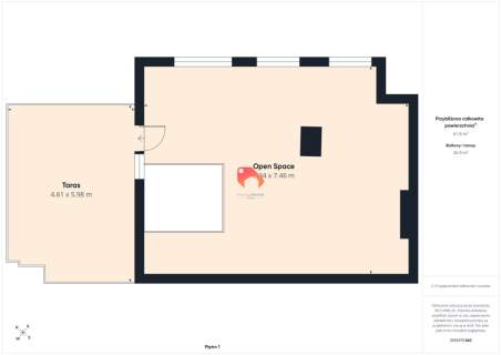 Dwupoziomowy apartament 112m2 bez PCC 