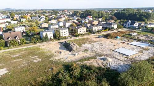 Działka budowlana Strzebiń 548m2 Woda kanalizacja