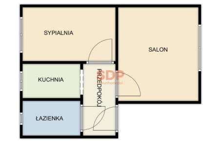 Po remoncie - przestronne dwa pokoje na Biskupinie