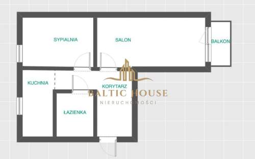 2 Pokoje Balkon Słoneczne Ciche Wejherowo