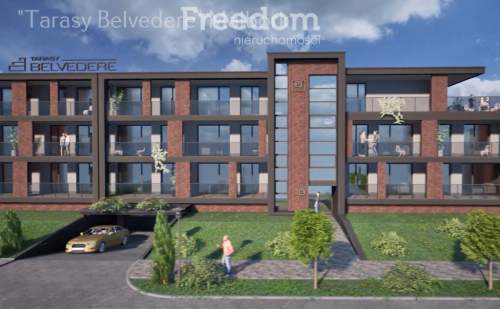 Tarasy Belvedere-2 pokoje-centrum Malborka.