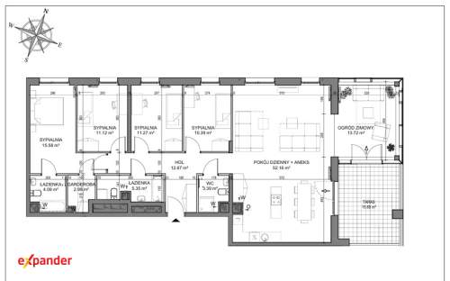 Luksusowy Apartament nad Motławą Taras i Ogród Zimowy Młody Gda