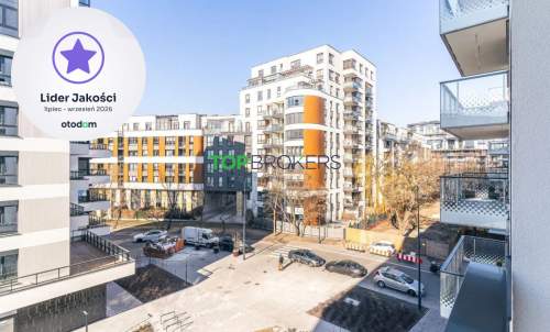 Komfortowe 2 pokoje z balkonem, garaż