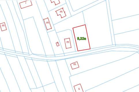 Działka budowlana 9,22 - ustawny prostokąt I PnB