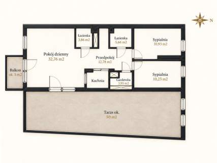 GRANO RESIDENCE PENTHOUSE Z PRYWATNYM TARASE