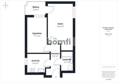 2 pokoje, 42 m , balkon   Tymienieckiego 16G, Łódź
