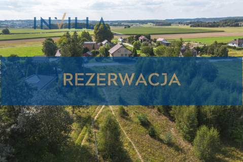 Działka budowlana z widokiem na las Bojano