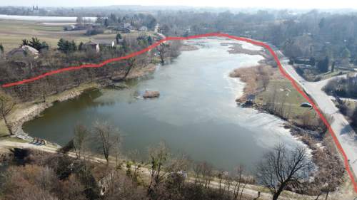 Działka o pow. 4,6 ha w Klementowicach gm. Kurów.