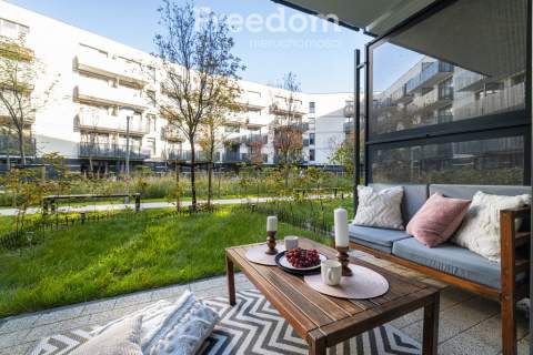Gdańsk Portovo Apartament z ogródkiem Z wyposażeniem