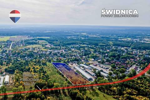 Teren inwestycyjny 1,62 ha przy DK27