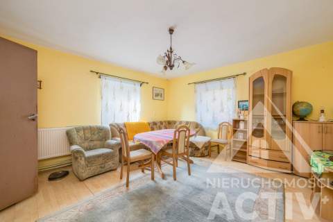 Duża dz. z domem. 0,77ha Wrocław 25min. Brzezinki, gm. J
