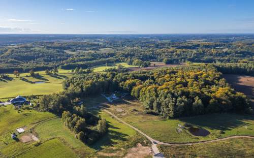 Działka 2650 m z rozpoczętą budową Częstocin