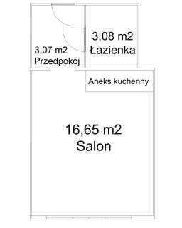 Kawalerka - Częstochowa Tysiąclecie