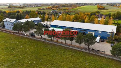 Dom 7pok hala 800m2 i 382m2, działka 1,25ha staw