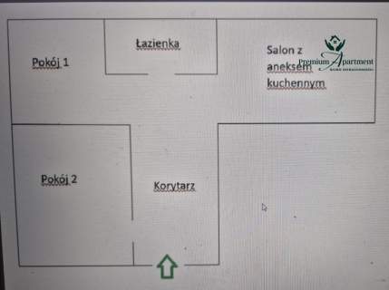 Salon z aneksem/2pokoje/ul. Wyspiańskiego