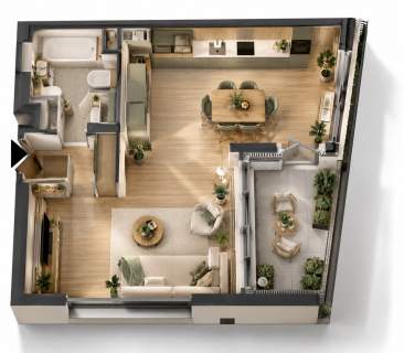 NOWE Mieszkanie 28,91 m2 ul. Klonowa