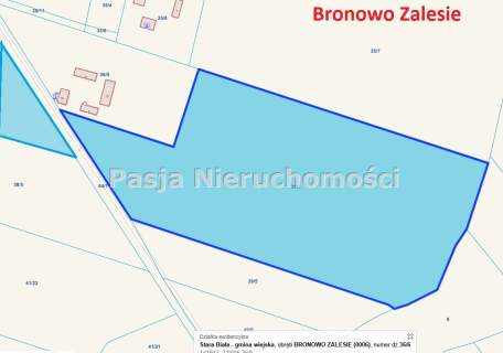 Grunt rolny Bronowo Zalesie
