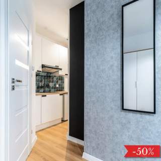 Jasna kawalerka, pet-friendly - Górnych Wałów 4