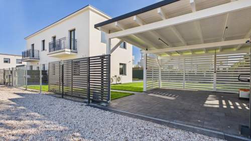 Bliźniak Klima Pompa ciepła Działka 332 m2