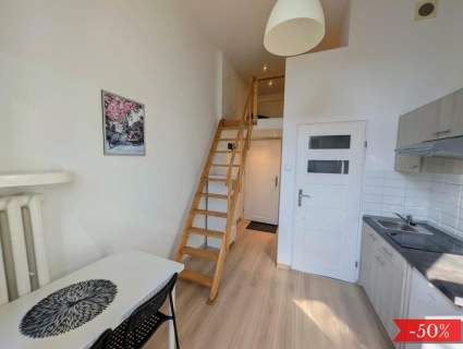 Gdańska 46, Polesie, przytulne studio z antresolą