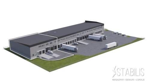 Magazyn przy obwodnicy / 855 m2 / Szczęsne