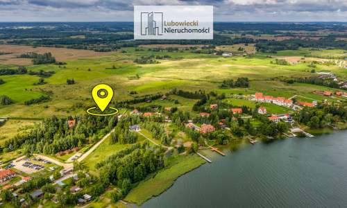 Działka Mazury koło Mikołajek z koncepcją 15 domów