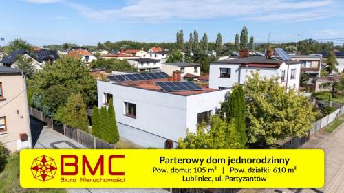 Parterowy dom jednorodzinny Lubliniec 105m2