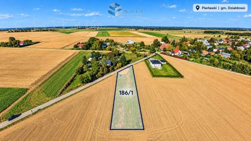 Działka budowlana 1245 m MPZP media asfalt