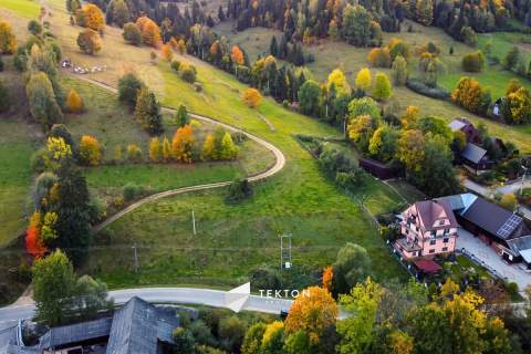 Łapszanka 779 m budowlana przy drodze