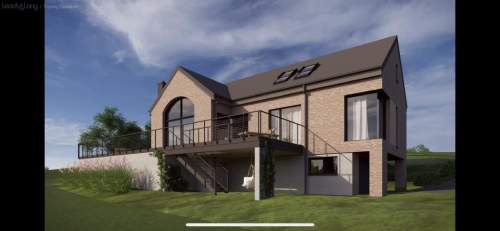 Karniowice, widokowa, pozwolenie na budowę, projekt domu